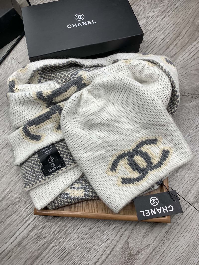 Chanel Caps Scarfs